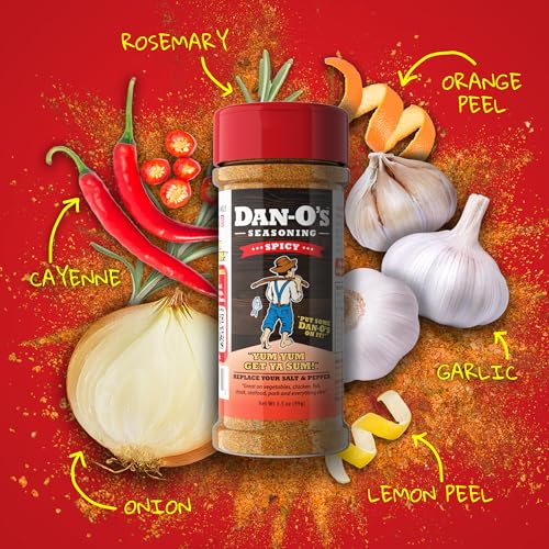 Dan-O's All-Natural Spicy Seasoning - Cooking Anything - X-Small (2.5 oz)
