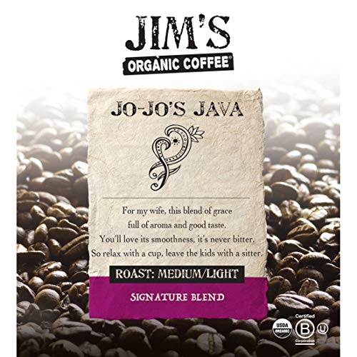 Jim's Jo-Jo's Organic Ground Coffee Blend (12 oz)